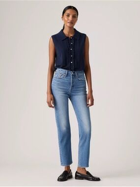 Levi's wedgie straight ankle jean